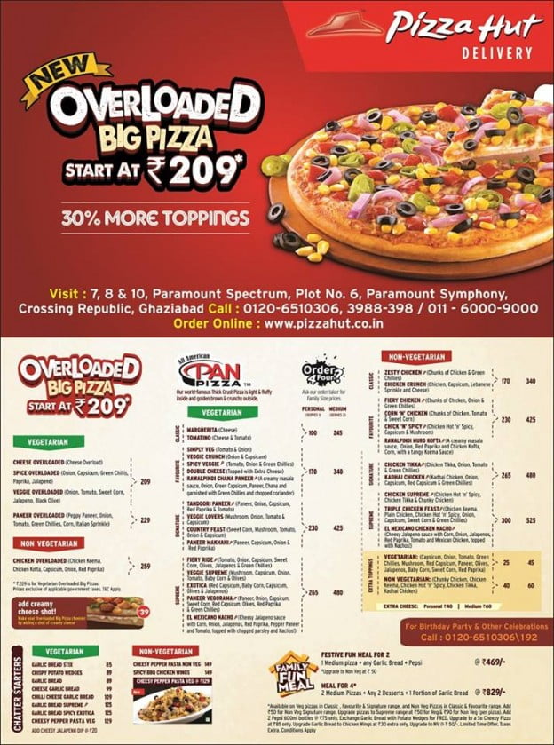 Pizza Hut in GREATER NOIDA WEST - Greater Noida West