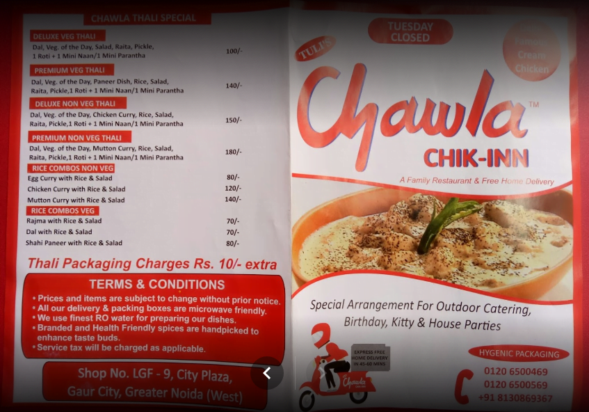 CHAWLA CHIK -INN